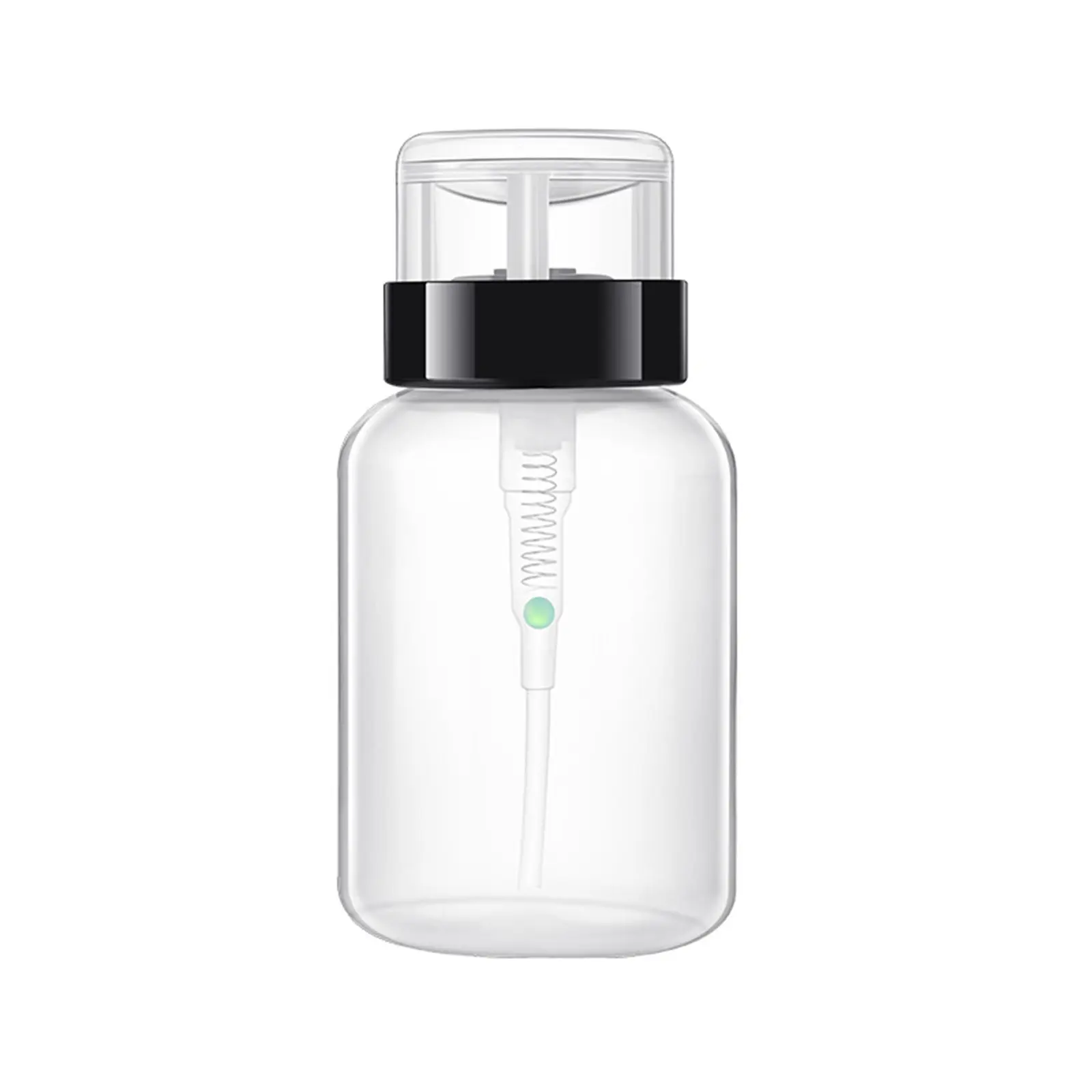 Nail Polish Remover Pump Dispenser Push Down Cleanser Bottle Refillable Makeup Liquid Containers