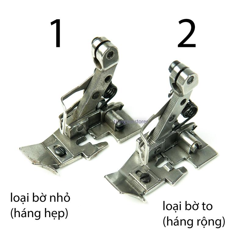 chân vịt máy vắt sổ công nghiệp 5 chỉ jack bruce siruba K,... bờ rộng và bờ hẹp