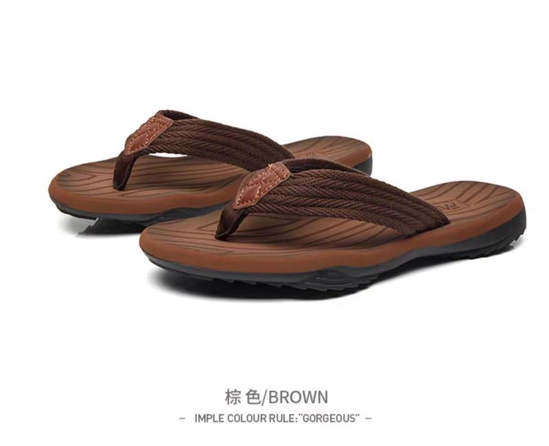 Product Introduction of Dép Xỏ Ngón Mùa Hè Cho Nam, Có Thể Đeo Ngoài Trời, Chống Trượt, Độ Đàn Hồi Cao, Đế Mềm, Sọc, Phong Cách Người Nổi Tiếng Trên Internet, Chống Mài Mòn, Thích Hợp Cho Các Cặp Đôi, Hàng Mới Về Năm 2024 18