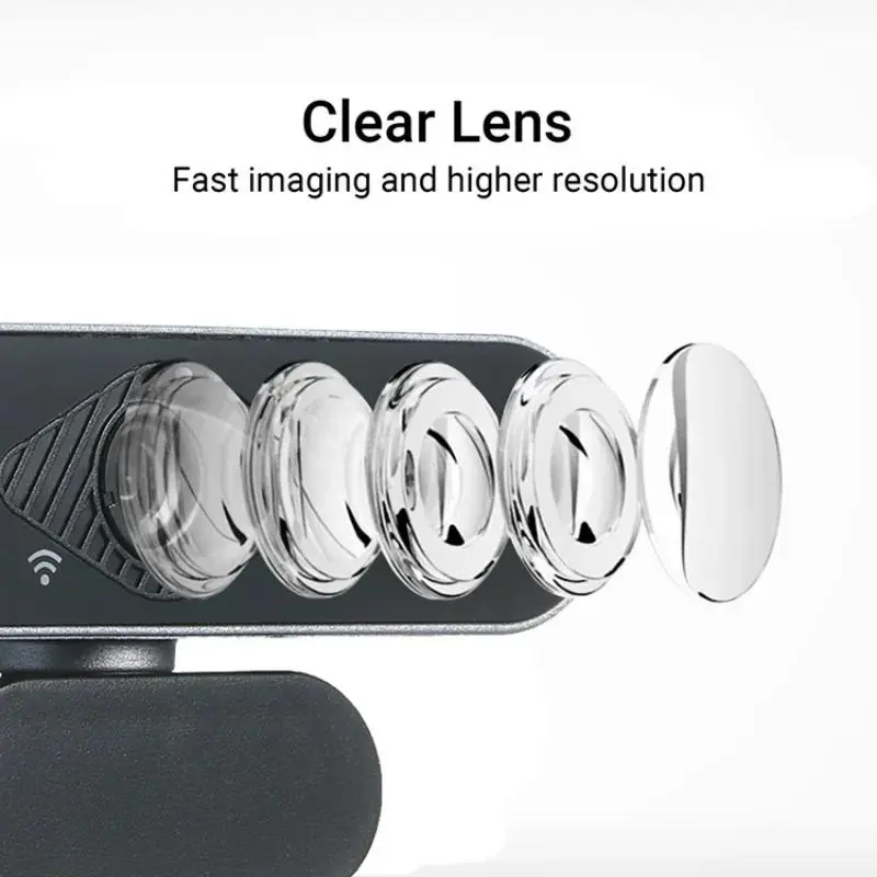 USB Powered Webcam, 1080P Streaming Webcam with Microphone, Plug & Play Webcam for Video Call, Learning, Conference, Compatible with PC, MAC, Laptop, Monitor Camera, Home Office 4