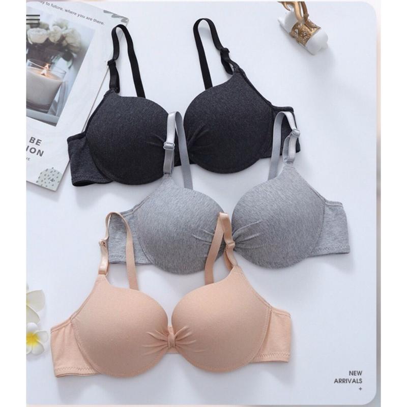 Combo Áo Ngực Nữ Nơ Cotoon có gọng mút 1.5cm Co Dãn Hàng Thiết Kế Sang Chảnh Nâng Trái Tạo Khe Bản Vip Cho Các Nàng Có Trái Vùa Và To Mẫu Hot mùa Hè Bra 1257