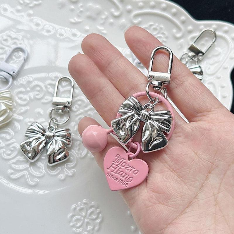 Product Introduction of Bow Tie Bag Pendant Belonging To The High-end Style Bow Keychain Niche Design Handbag Pendant 15