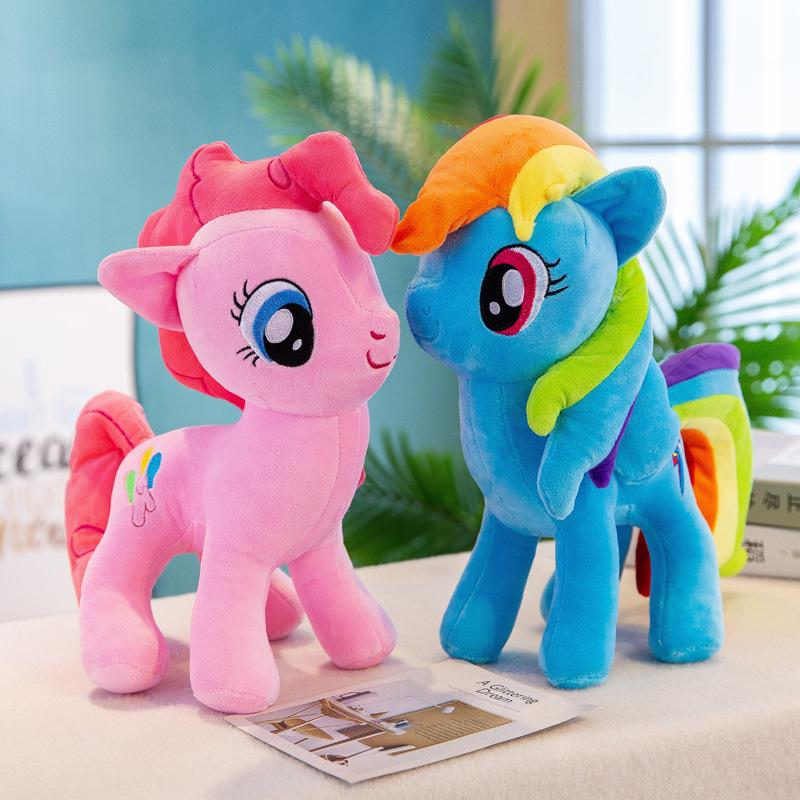  Gấu Bông - Thú Nhồi Bông - Ngựa Pony Cao Cấp Nhiều Kích Thước Từ 20cm Nhiều màu 