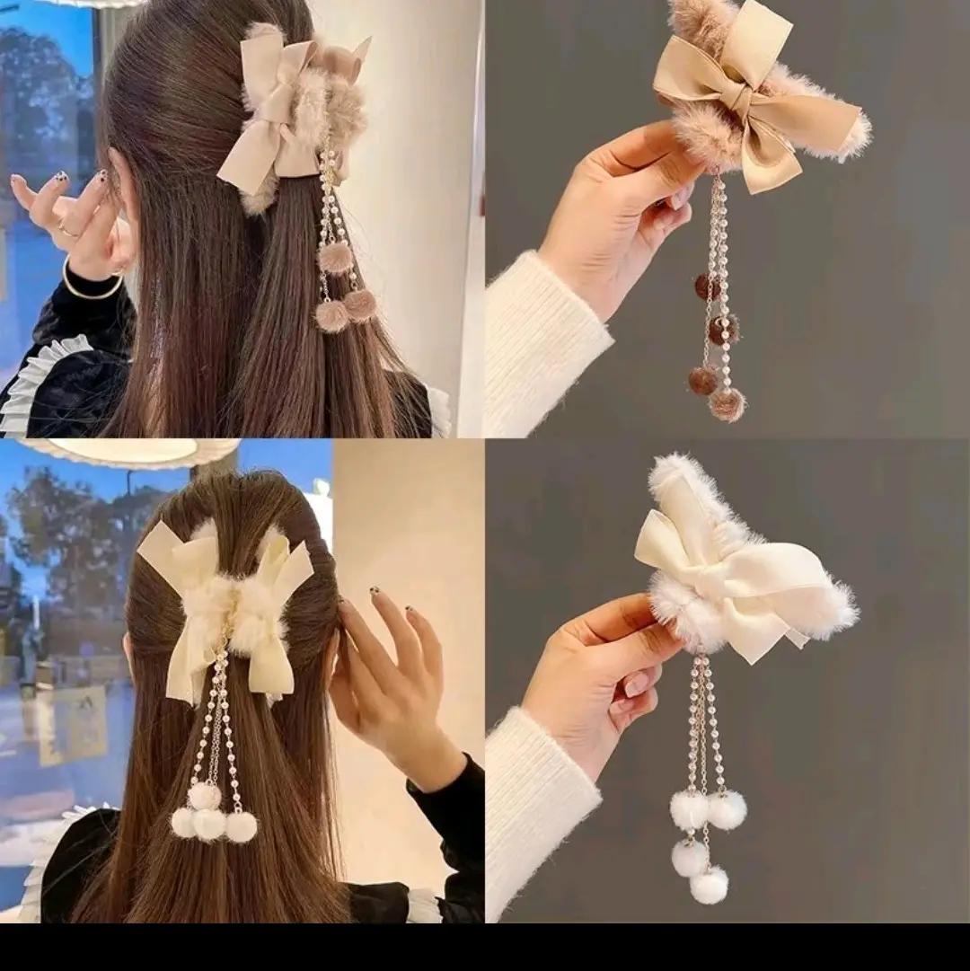 kẹp nơ xiu xinh 2 màu dễ thương