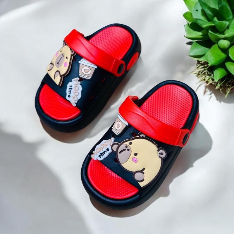  Dép bánh mì- dép có quai sau cho bé trai Capybara siêu mềm hàng cao cấp hình dày 