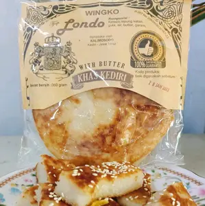 Wingko Khas kediri Cookies Food Manis Camilan Gula Kelapa Merah Snacks Kering