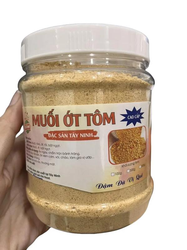 Nửa Ký Muối Sặc Cay Muối Tôm Nhuyễn Tây Ninh Gia Vị