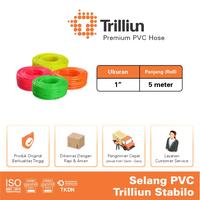 Gambar Selang Air PVC Trilliun Stabilo 1" Inch - 5 Meter - Hijau dari Trilliun Kab. Pasuruan 2 Tokopedia
