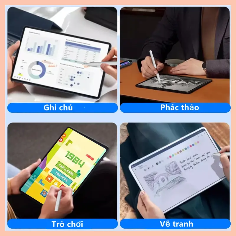 Bút cảm ứng Android Stylus đa năng Bút chì cảm ứng cho IOS điện thoại di động Bút vẽ điện dung 6