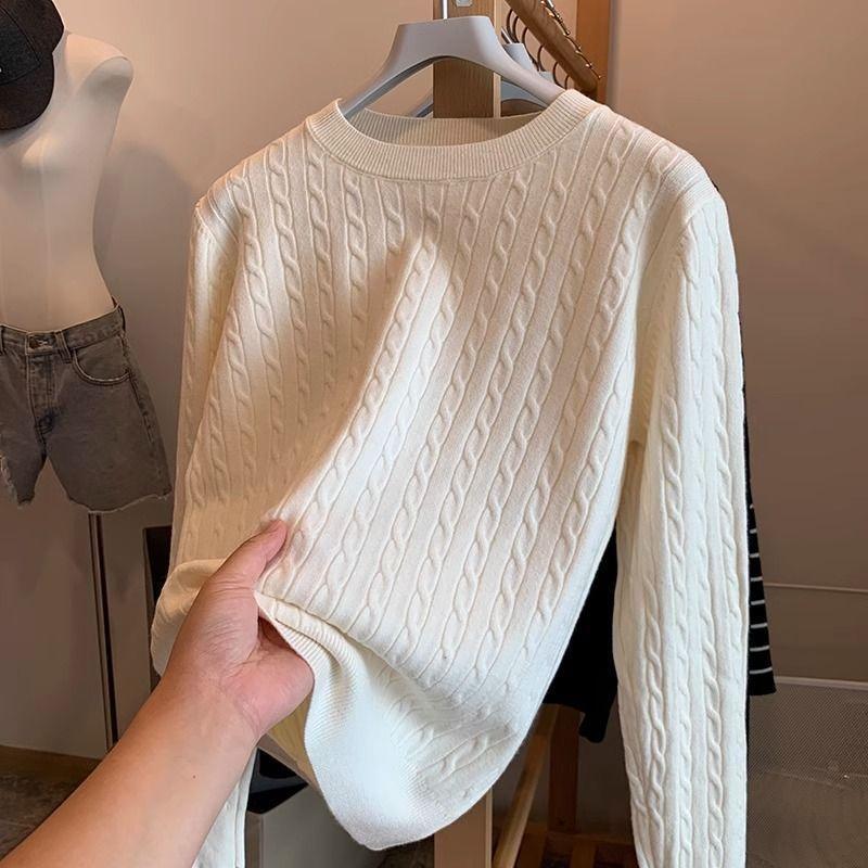Product Introduction of Sweater Women's All-Match Loose Outer Wear Sweater Top 5