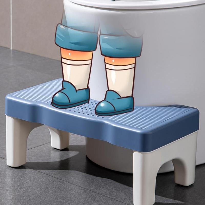 Product Introduction of Toilet Potty Stool for Adults, 1 Count Portable Squatting Poop Foot Stool, Bathroom Non-slip Toilet Assistance Step Stool, Portable Toilet Footstool 6