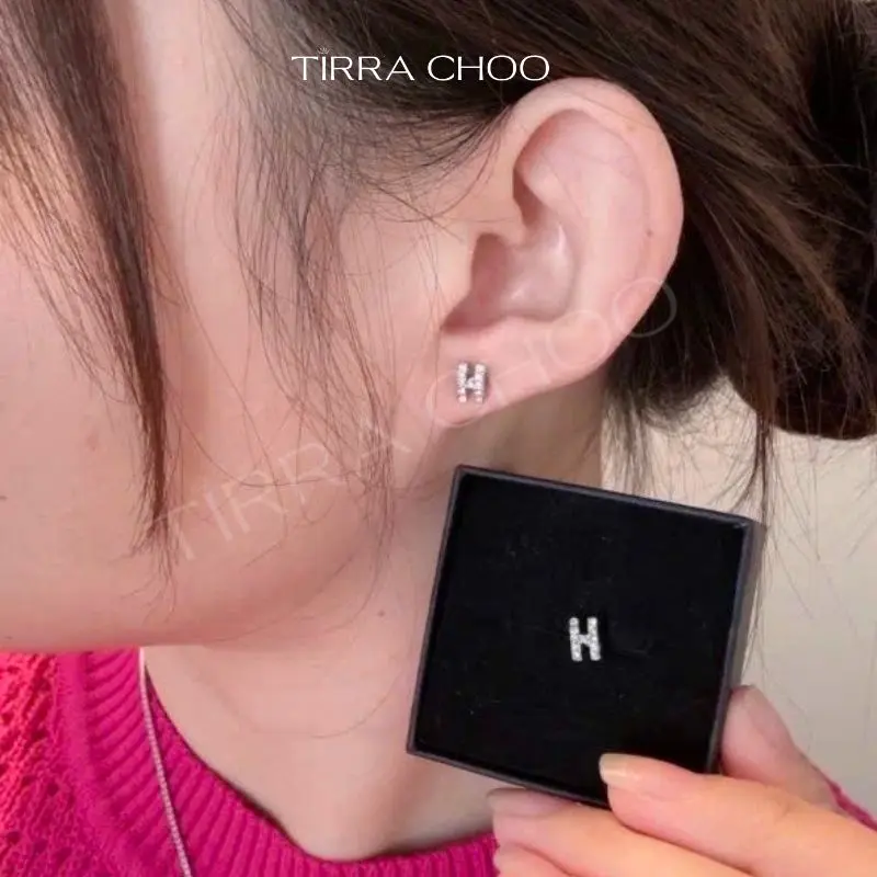 Bông Tai Nữ H By Tirra Choo Đính Đá Lấp Lánh
