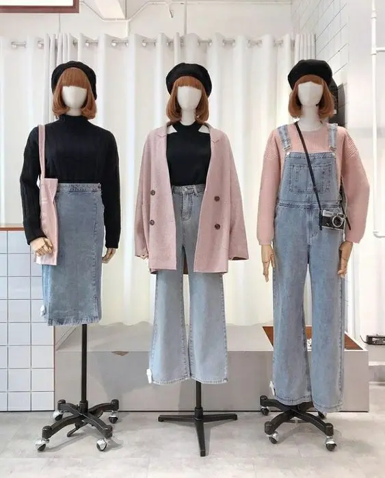 Kemeja Blouse Korea Atasan Wanita 0