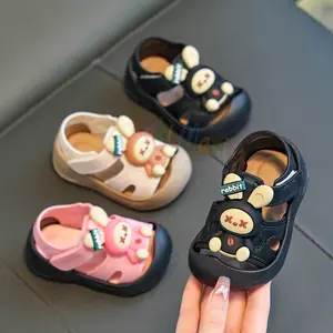 PROMO 5.5 IMPORT Kakimanis B443 Sepatu Sandal Anak Bayi Laki laki Perempuan Lucu Bahan Karet Sendal Anak Cewek Cowok Anti Slip Anti Licin Casual Umur 6 bulan-4Tahun Terbaru