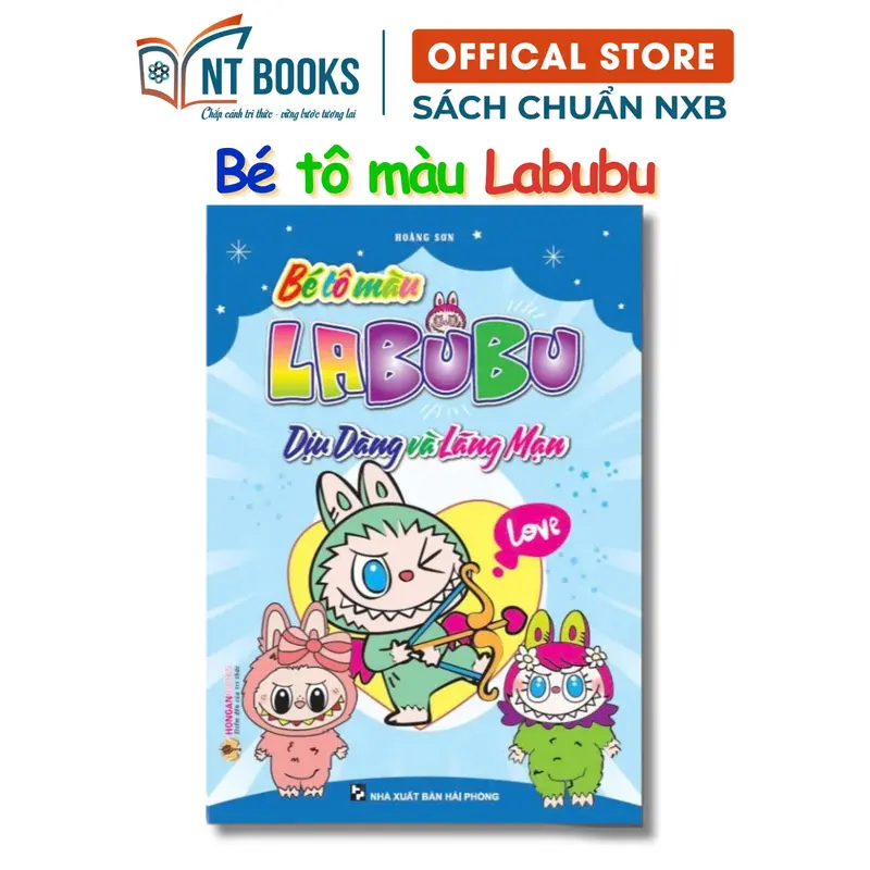 Sách - Bé Tô Màu Labubu - Dịu Dàng và Lãng Mạn - HA 0