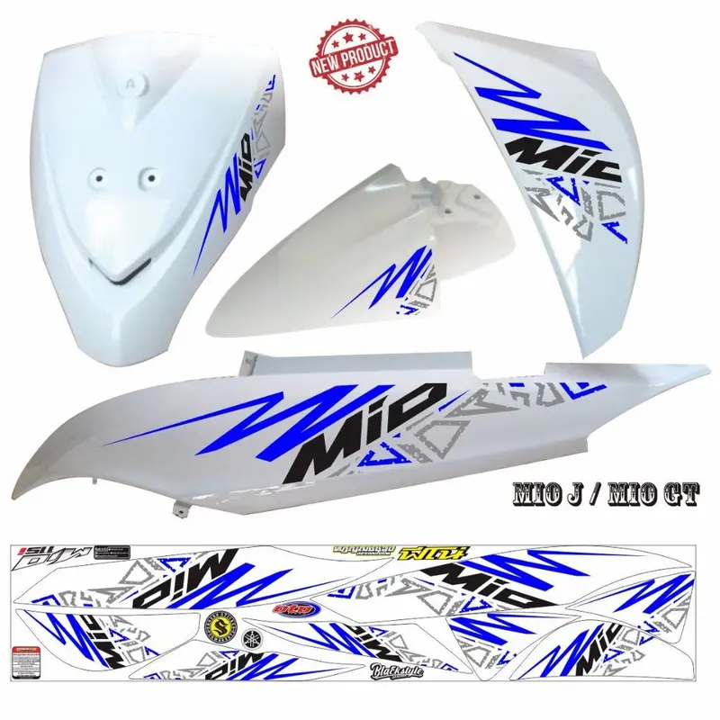 POLET MOTOR STIKER STIKER MOTOR MIO GT FI / STRIPING YAMAHA MIO J FI 2