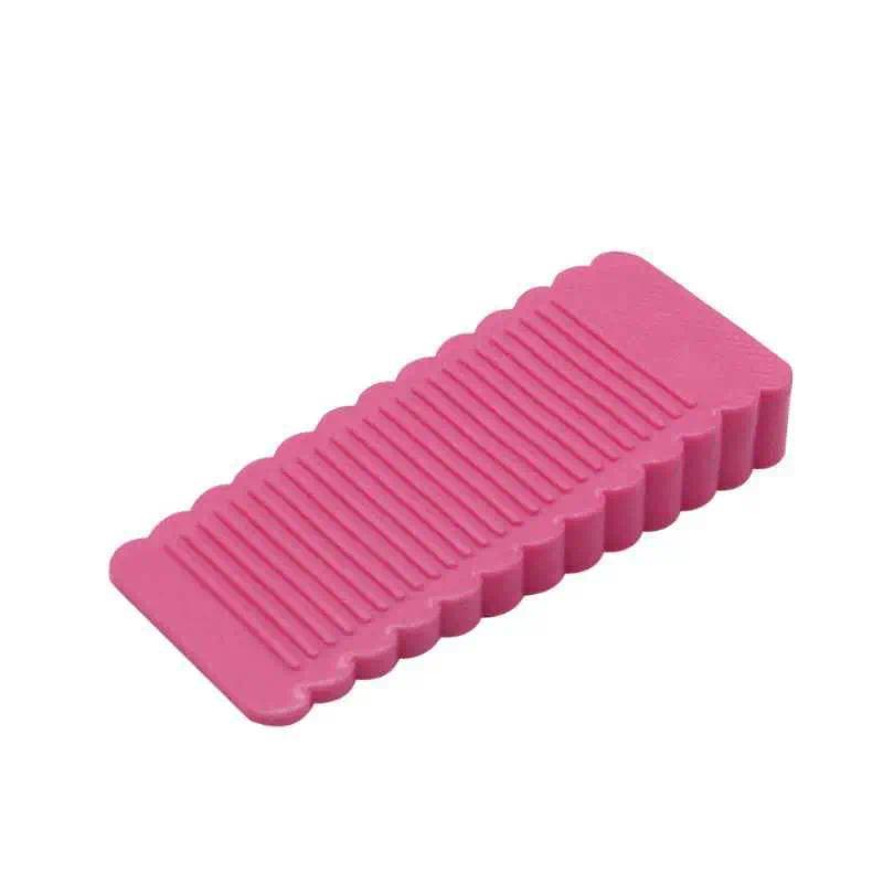 Product Introduction of Silicone Door Stopper Reusable Shock Absorbent Block Wedge Doorstops Door Handle Stopper Home Office Door Anti-collision Stopper 23