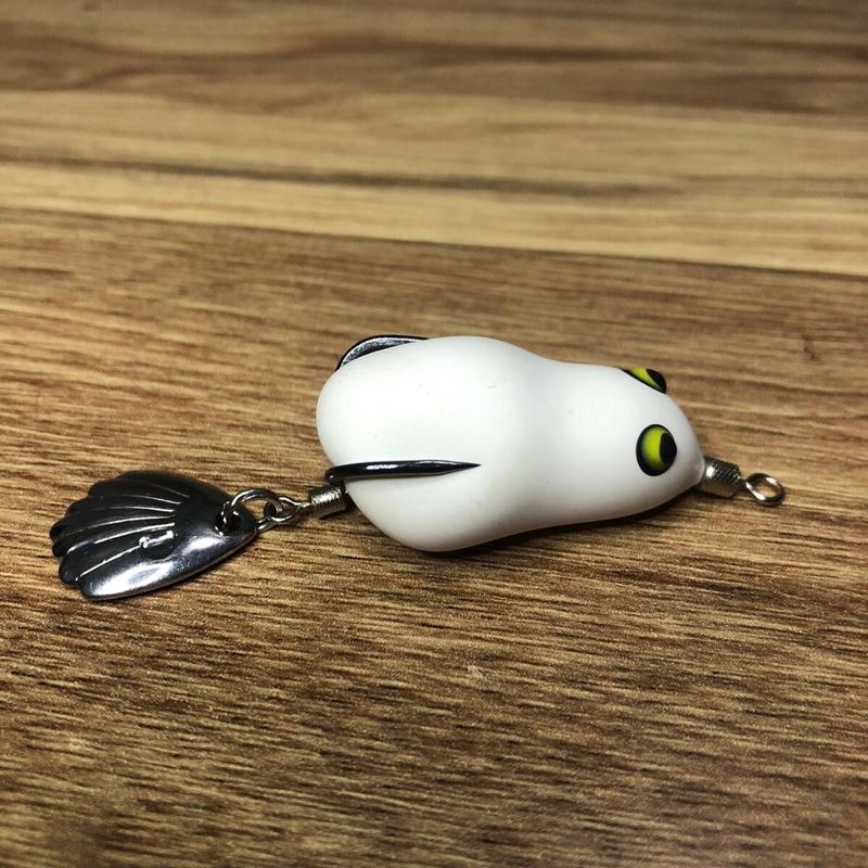 [N THỦ LURE] Nhái hơi F1pro size 7G 10G 1+2 thìa lưỡi titan dài 3.8cm(mua 2 tặng 1,mua 1 tặng body)mồi câu lure fishing câu bắt cá lóc Đi Câu Câu Cá Cao Su 1