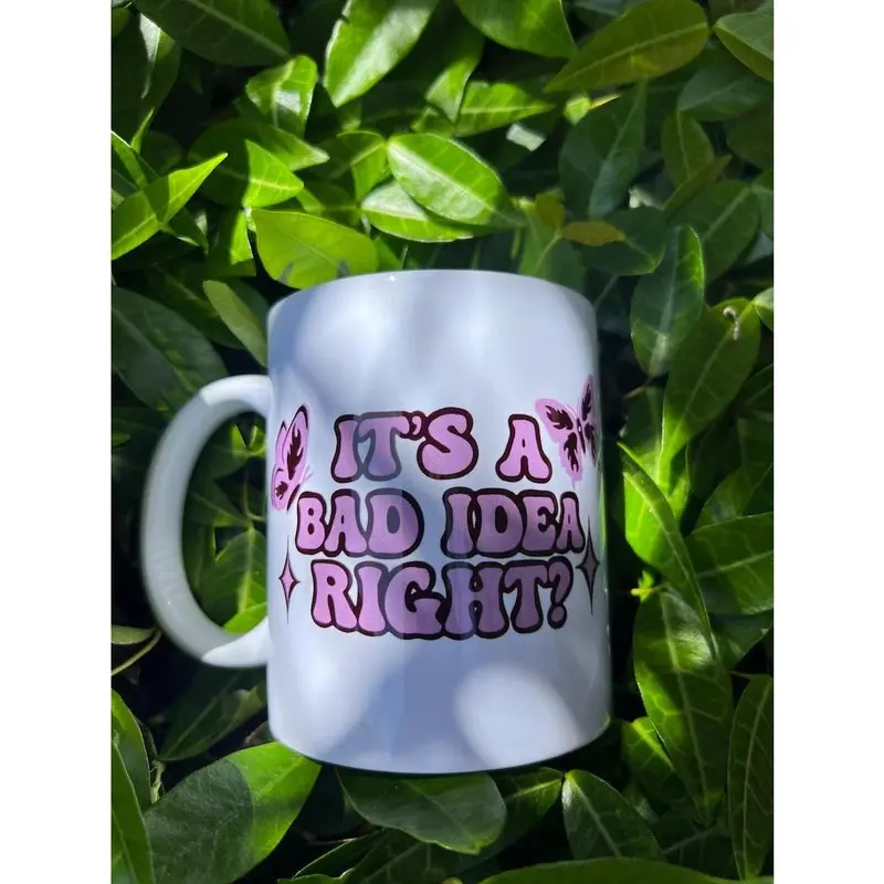 Olivia Rodrigo, Teen Gift ,  Mug, OR Gift, Birthday Gift, It’s a bad idea right .Olivia Rodrigo merch 0