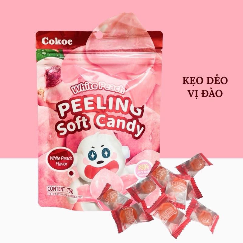 Combo 5 gói kẹo mix 5 vị  - đào- nho- xoài- mix 1
