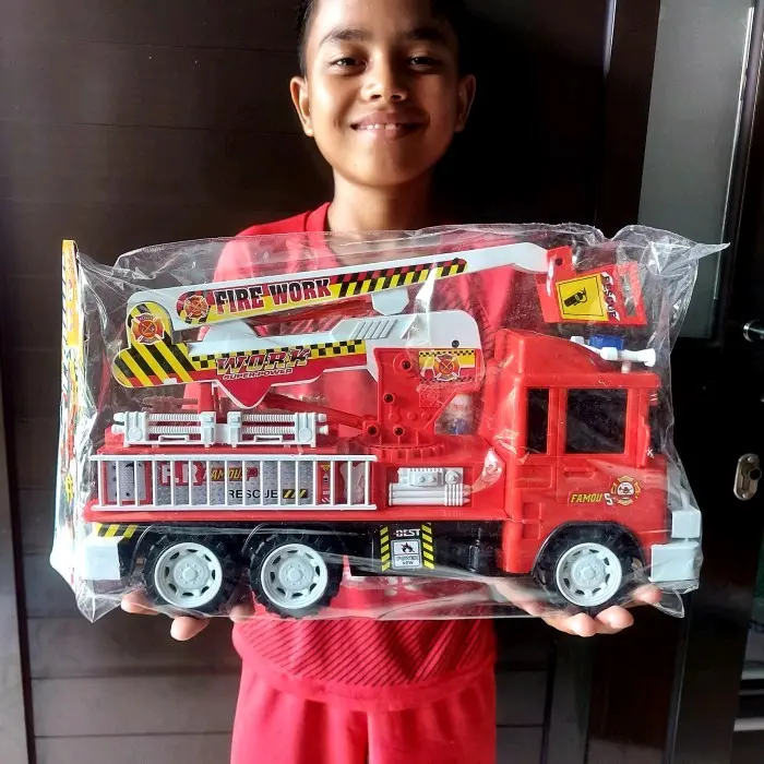 Mainan Truk Pemadam Kebakaran Jumbo - Mobil Mobilan Fire Car Anak Besar Laki Cowok