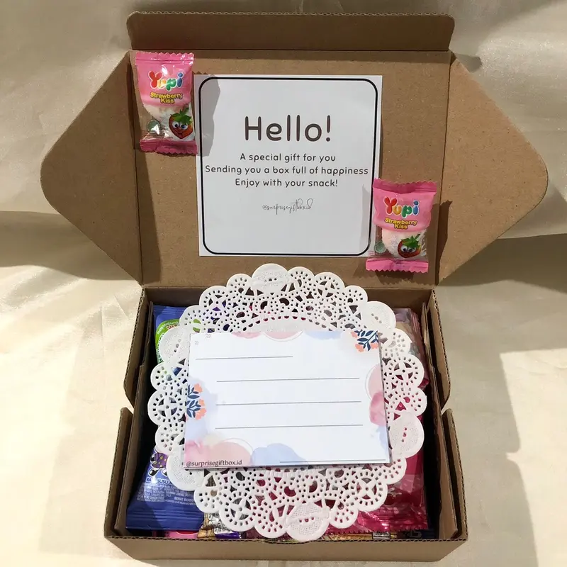 Hampers Snack/ Snack Box/ Kado Wisuda/ Kado Ultah/ Kado Pendadaran/ Kado Sidang 2