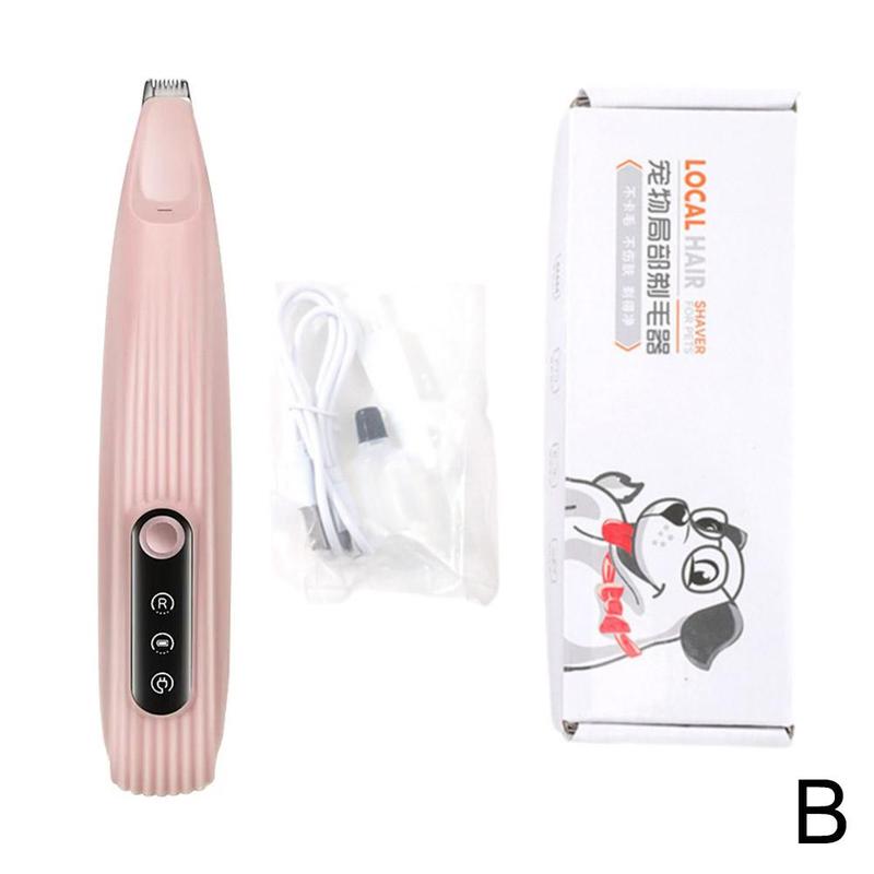 Product Introduction of Dog Cat Hair Foot Hair LED Rechargeable Pet Shaver Electric Clipper Tool Pet Supplies 26