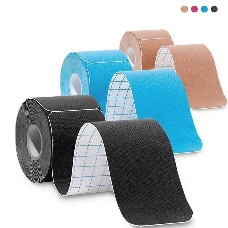 Kinesiology Tape CT Tape Sports & 16.5ft Uncut Roll - Latex Free Water Resistant Muscle Support Wide Kinesiology Tape - View #4