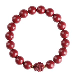 Gelang Tahun Zodiak, Tenang dan Licin, untuk Nasib Baik dan Berkat, Gelang Zodiak Tunggal Cinnabar, Gelang Pasangan Fesyen dan Trendi Bangles Bracelets Jewelry
