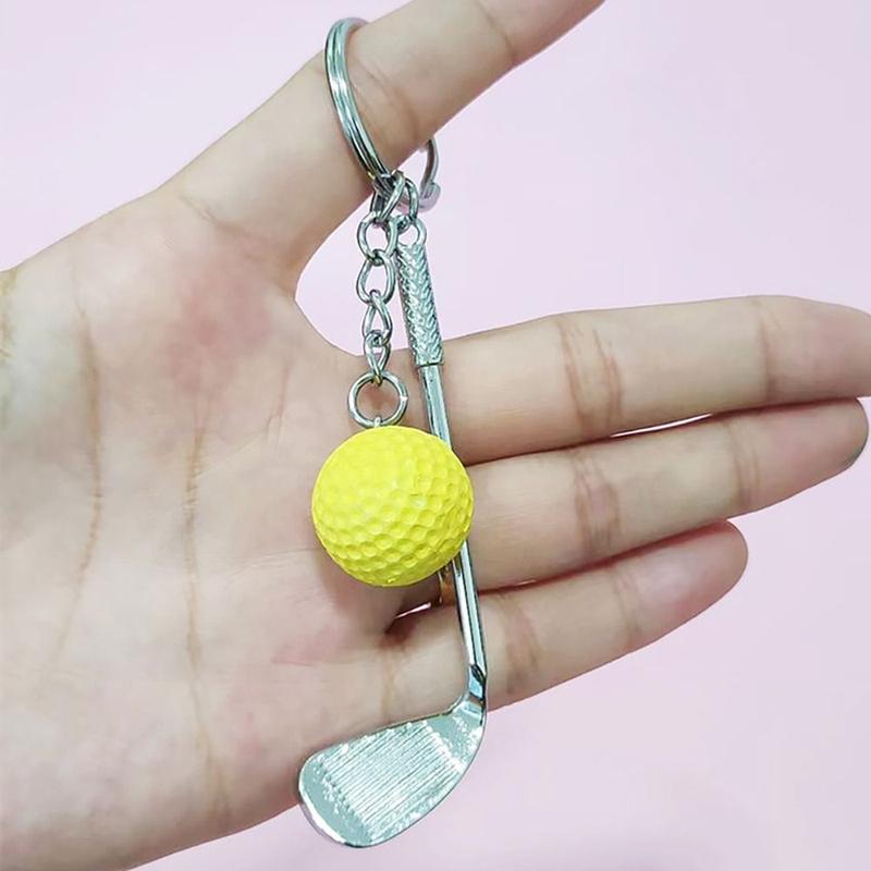 Product Introduction of Dây chuyền chìa khóa bóng Golf, Móc Khóa Kim Loại Mini, Quà Lưu Niệm Vui Nhộn, Phát Hành Năm 2024 19