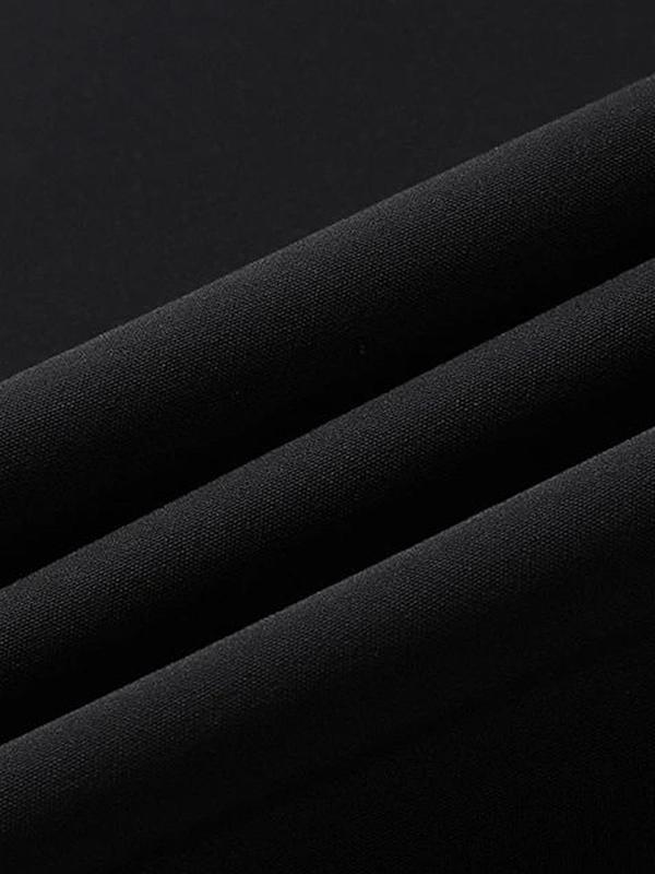 Men's Solid Color Straight Leg Pants, Regular Fit Casual Comfy Breathable Trousers for Summer, Men's Bottoms for Daily Wear, Clothing 5