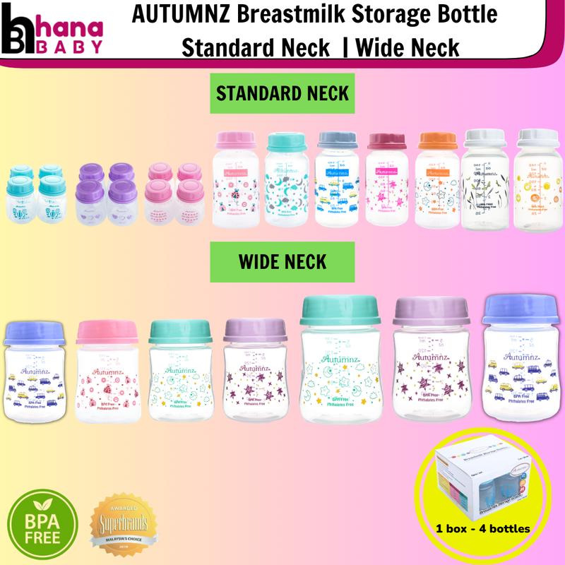 Autumnz Babies Breastmilk Storage Bottle EBM Storage Standard Neck ...