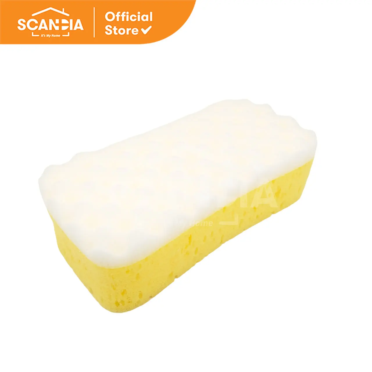 SCANDIA Busa Cuci Mobil Auto Car Sponge Yellow (HB0161)