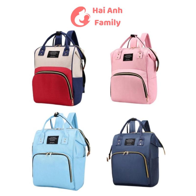 Balo bỉm sữa đa năng cho mẹ và bé có ngăn giữ nhiệt bảo quản sữa cho bé