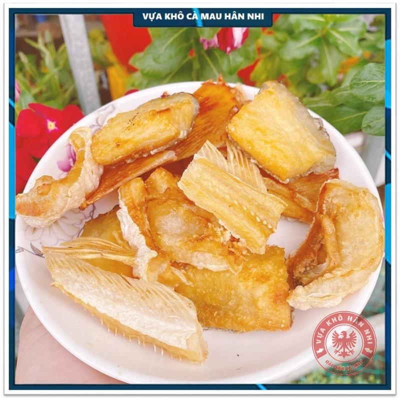 1KG Khô Ức Cá Dứa Cà Mau, Mỡ Bụng Cắt Sợi Béo Ngon - Hân Nhi FOOD