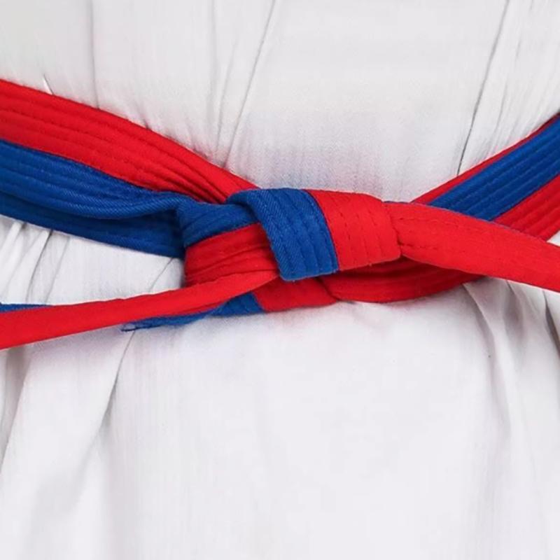 Thắt lưng xếp hạng màu, dành cho Taekwondo, chất liệu bông, thích hợp cho võ thuật và Karate, thắt lưng đồng phục, dành cho trẻ em và người lớn 6