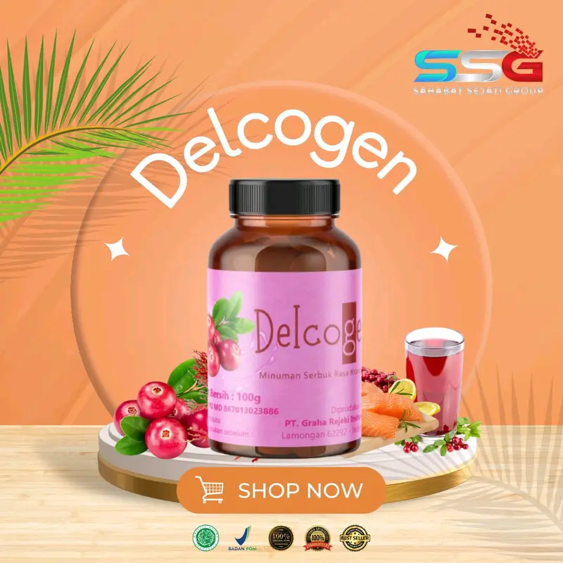 Delcogen Collagen Drink Perawatan Kulit 0