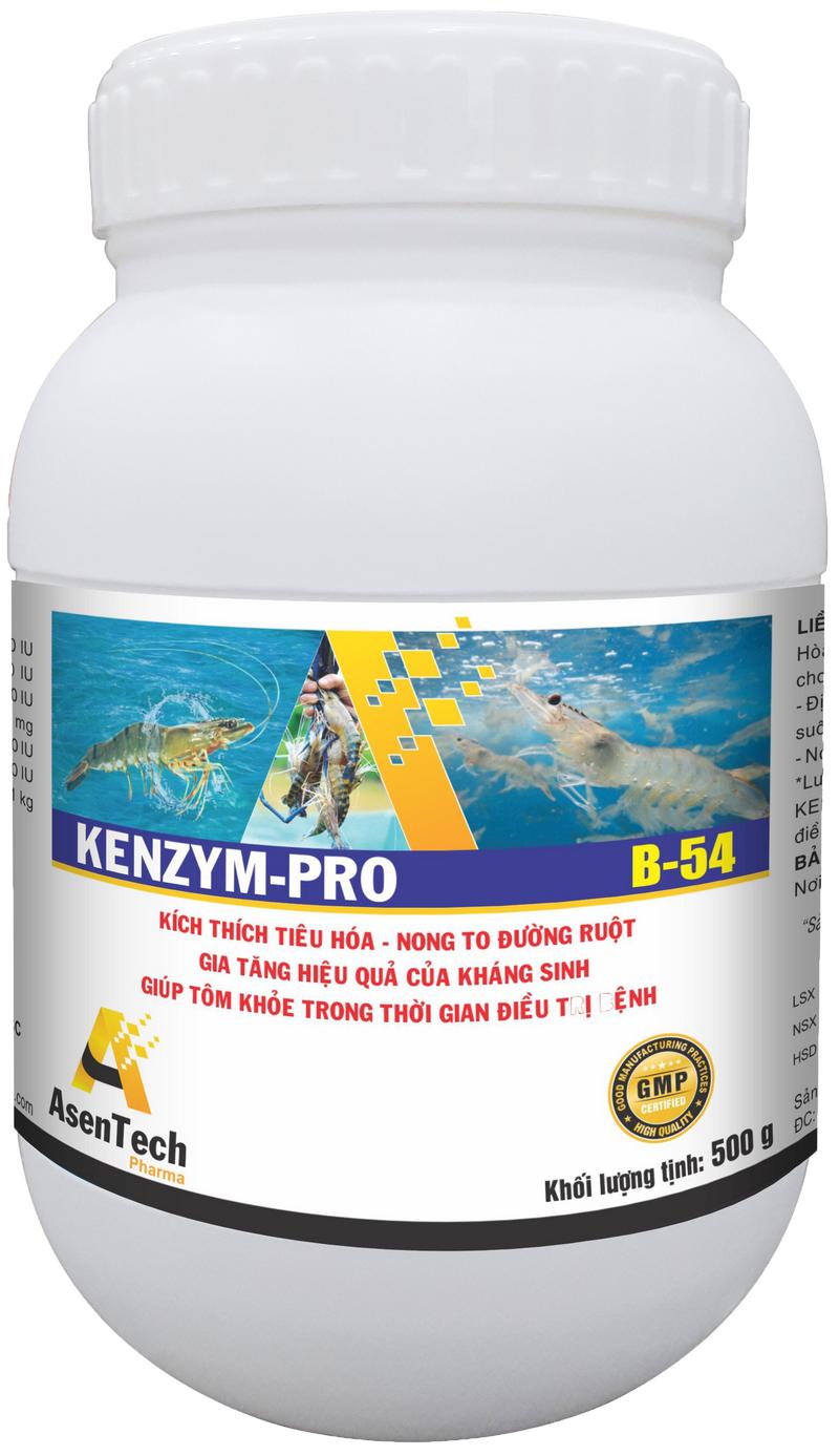 Product Introduction of [COMBO 6 HỘP] ASENTECH KENZYM PRO B-54 500 Gram - Hỗ trợ tôm tăng trưởng nhanh, kích thích ăn nhiều, tôm tiêu hóa nhanh. Sản phẩm hỗ trợ tôm ăn nhiều, tăng trưởng nhanh 1