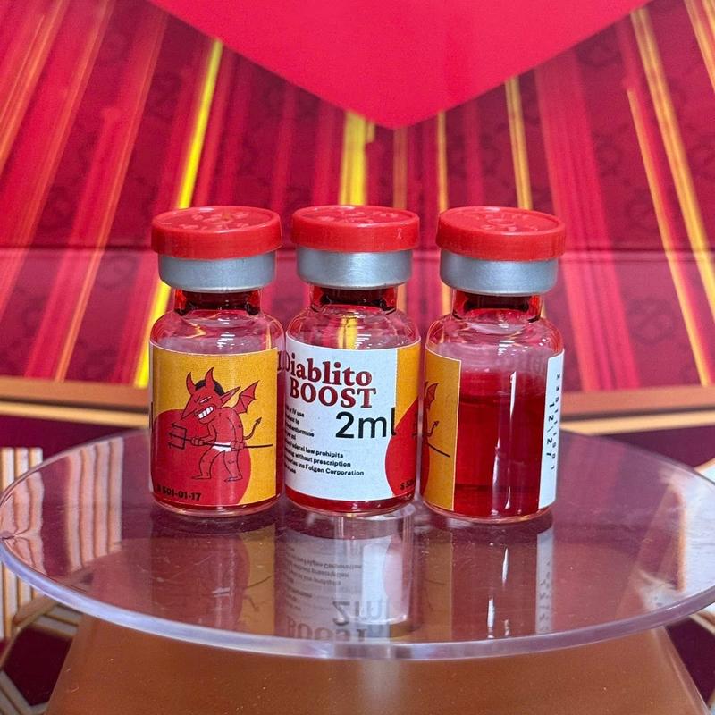 Thuốc chích đá nhập khẩu Diablito 2ml giúp gà tăng bo tải cựa , lướt ói mạnh mẽ giúp gà tăng khả năng chiến thắng cao nhất - gà tre 0.1 gà nòi 0.2 cc chích trước 30 phút khi thi đấu