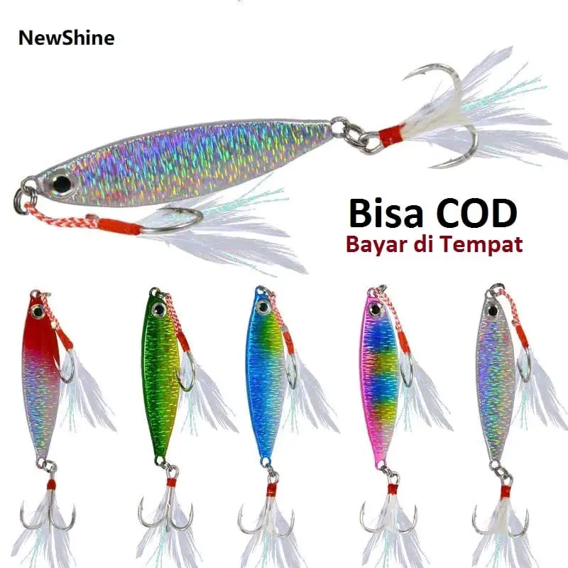 10gr/5cm metal jig umpan casting laut pinggiran Lure 0