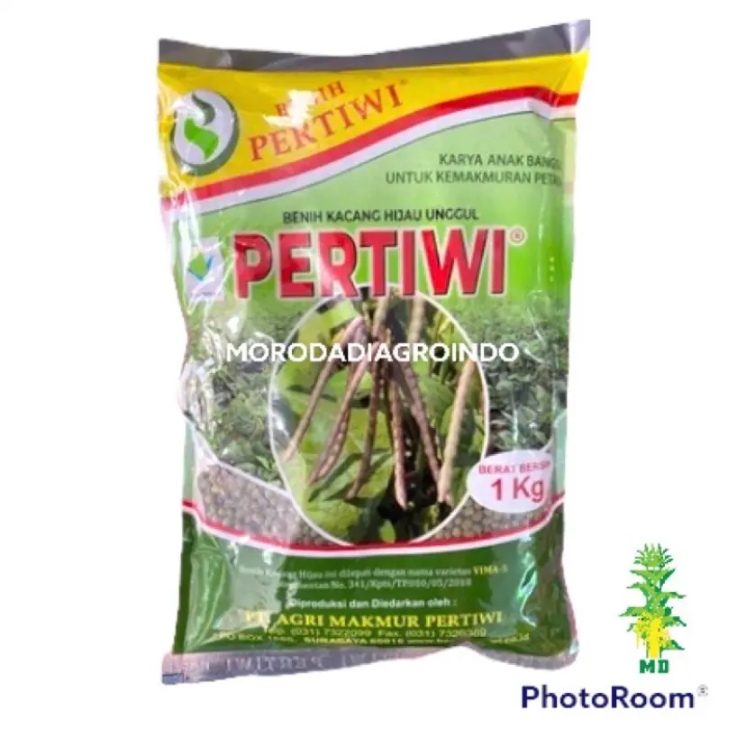 Benih unggul kacang hijau/ijo PERTIWI VIMA-5 1 KG