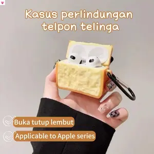 Casing Silikon Premium untuk AirPods Gen 1, 2, 3 – Softcase Pelindung AirPods, Aksesoris AirPods Anti Gores dan Anti Jatuh
