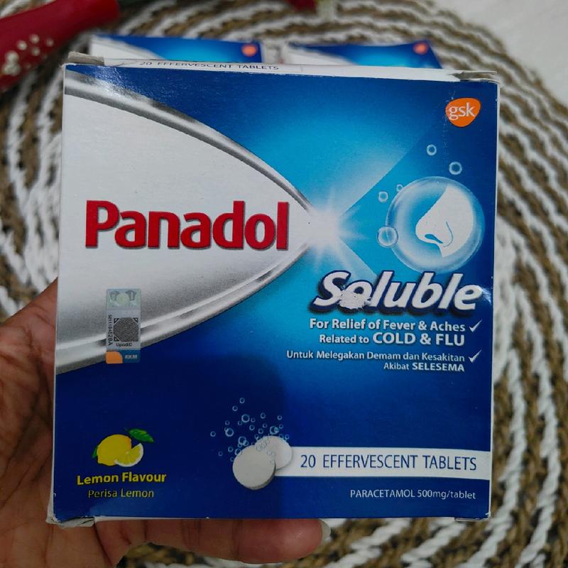 Panadol Soluble- Per Box isi 20 Tablet Dewasa& Anak 2