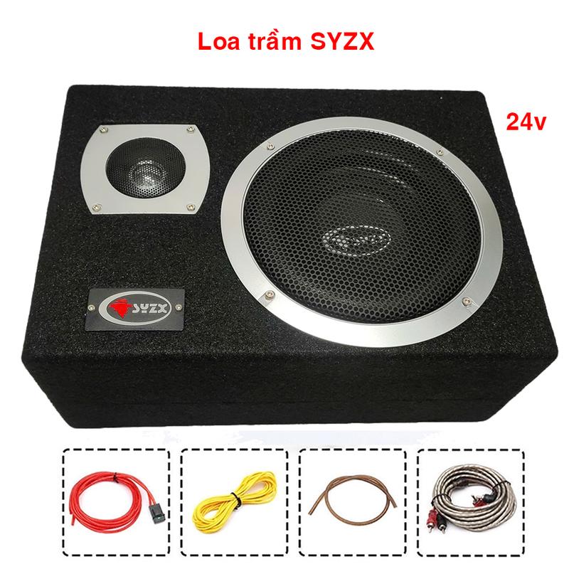 Loa Sub Ô tô Loa Sup điện Loa trầm ô tô giá bình dân sử dụng cho xe tải 24v