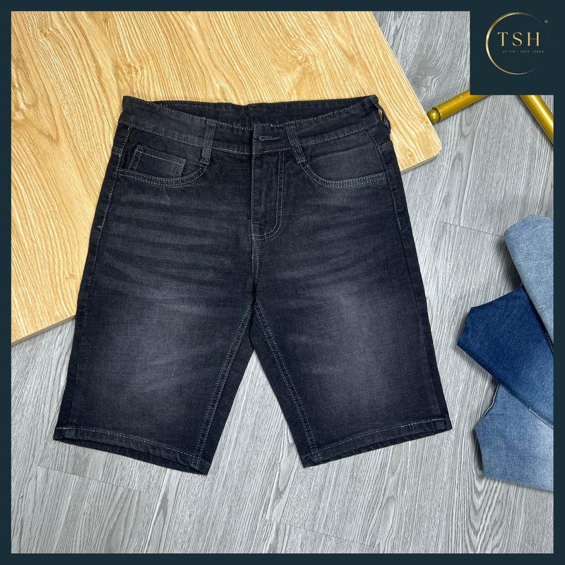 [ TSH ] - Mã Số QSHQ(03) Quần short jean nam cao cấp chất liệu jean bò co giãn nhẹ như hình chuẩn from dáng đủ size có nhiều mẫu mới dành cho nam ( HÌNH THẬT TỰ CHỤP) Menswear Pants 0