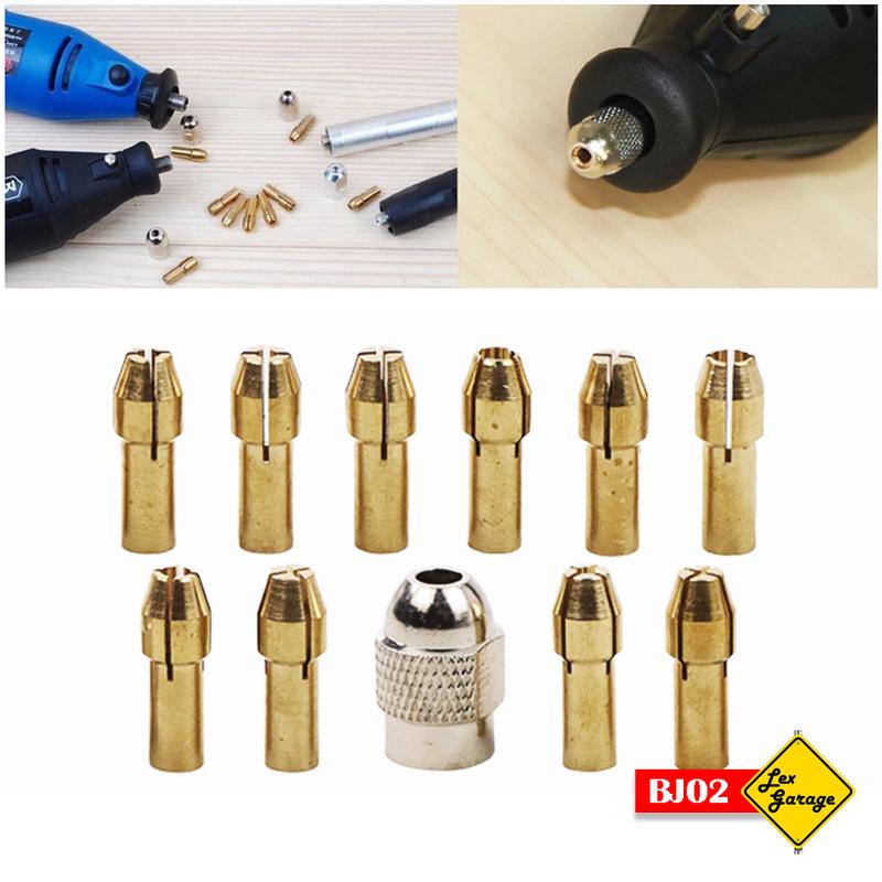 Kepala Bor Mini Drill Chuck Adapter Collet Chuck Gerinda Mini Grinder 4