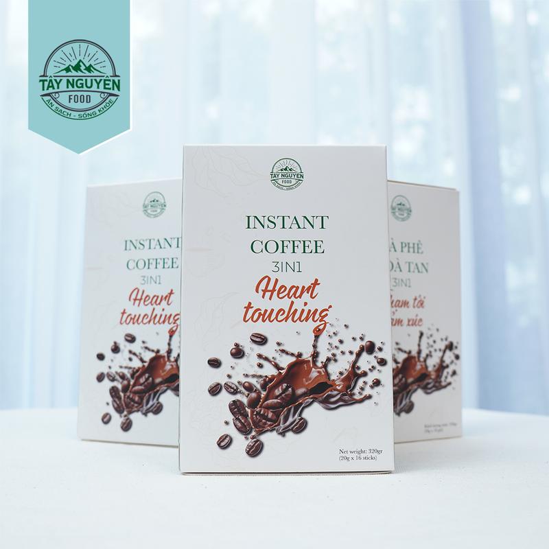  Cà phê sữa hòa tan 3 trong 1 Tây Nguyên Food - Việt Nam  16 gói x 20g  