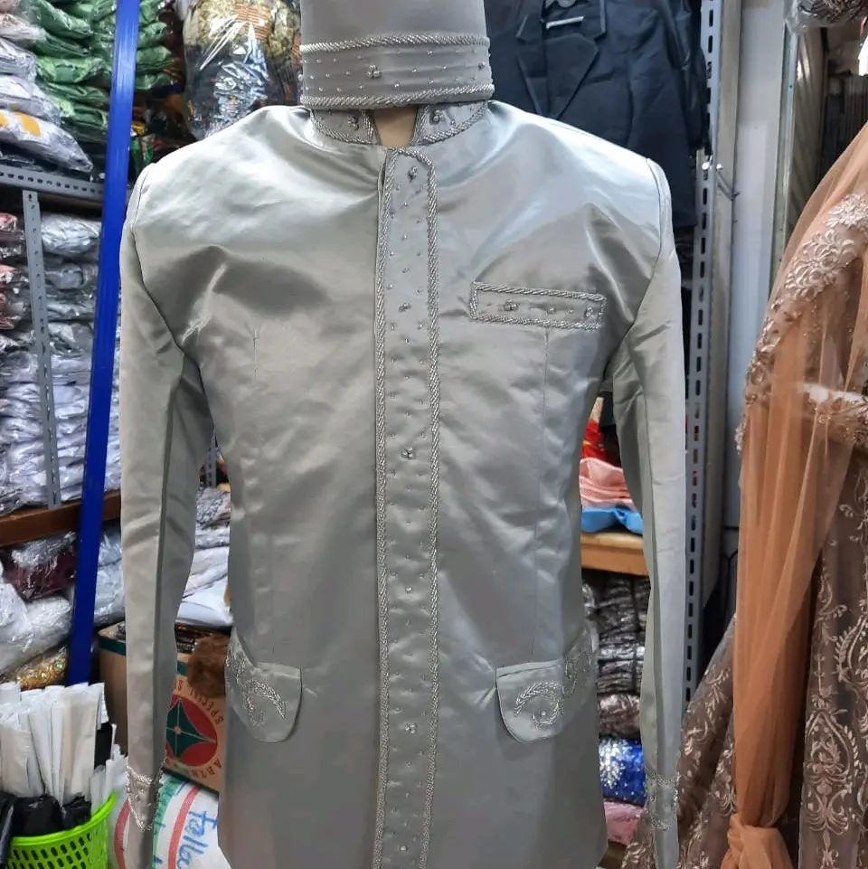 beskap bapak bahan bridal payet,banyak warna ukuran L,XL,XXL