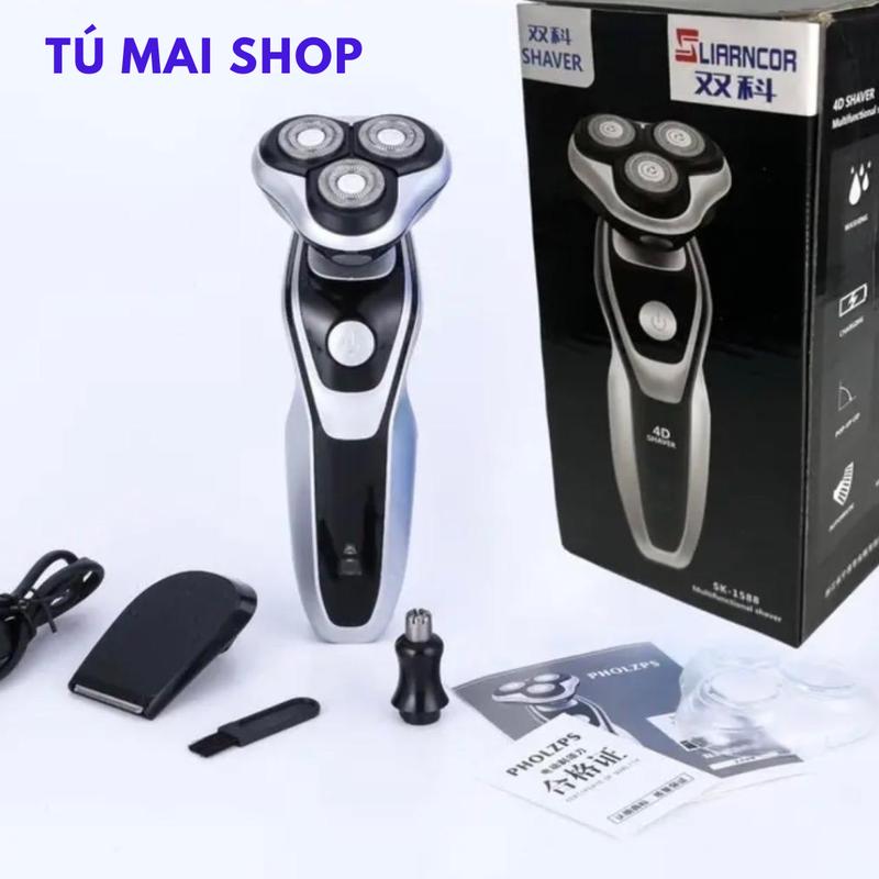MÁY CẠO RÂU 4D 3 CHỨC NĂNG ( 3 in 1 )  - shop 1