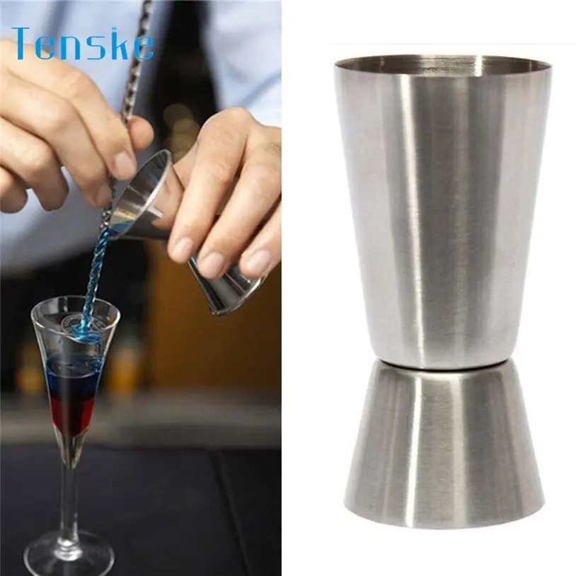[COFFEE & CAFE] - OneTwoCups Gelas Ukur Bartender Cocktail Measuring Jigger Double Shot 15ml 30ml